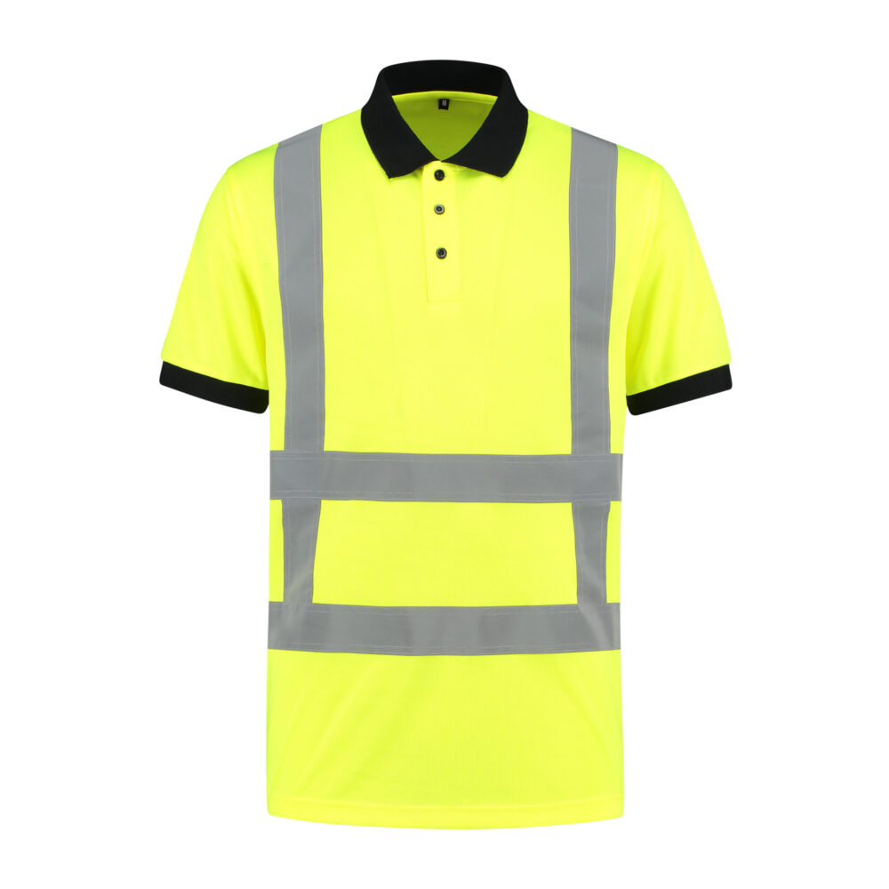 RWS Poloshirt fluo geel - PSRWS100