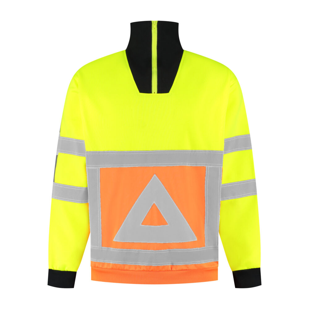 RWS Zipsweater geel/oranje - VKZSRWS100