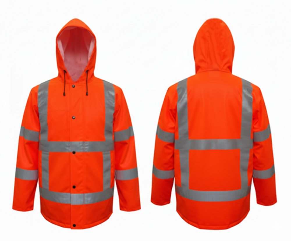 RWS Regenjas fluo oranje - RWJRWS100
